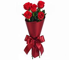 Букет 5 Красных роз Эдлесс Лав в Кошурниково