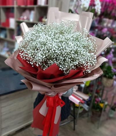 Букет цветов из: Гипсофила в Кошурниково