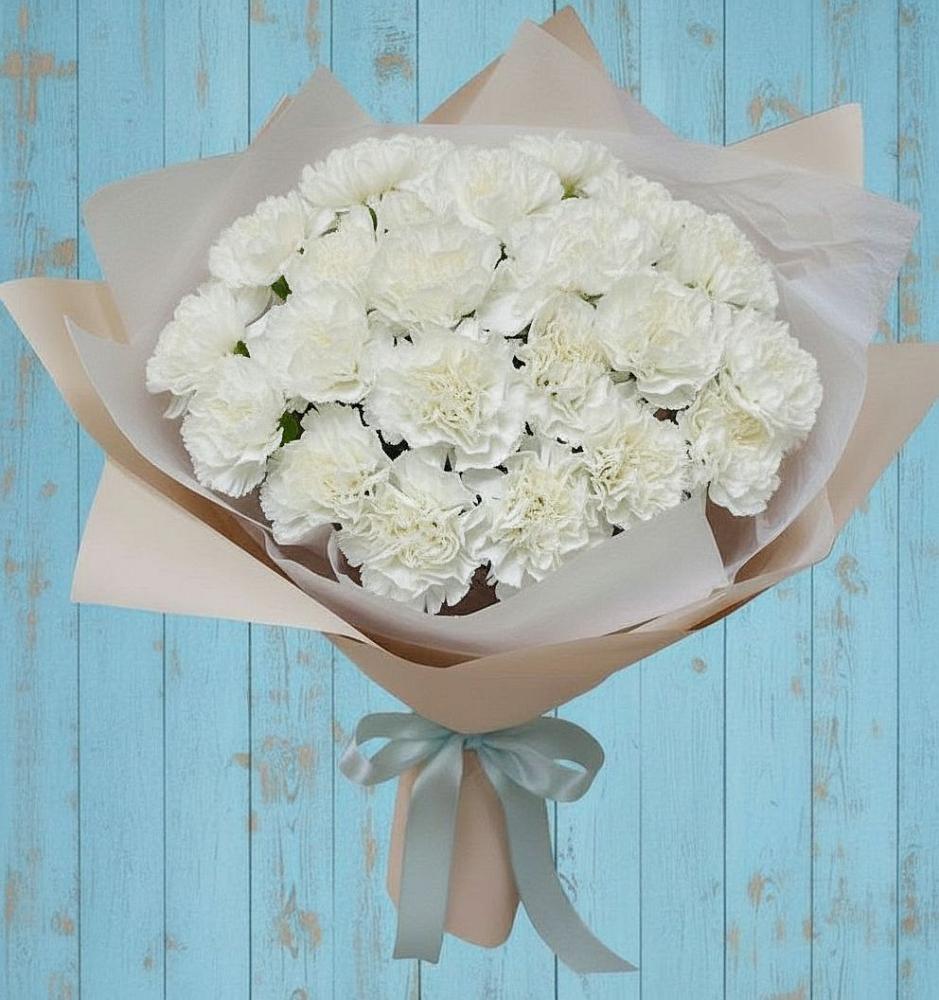 Букет цветов из: Гвоздики в Кошурниково