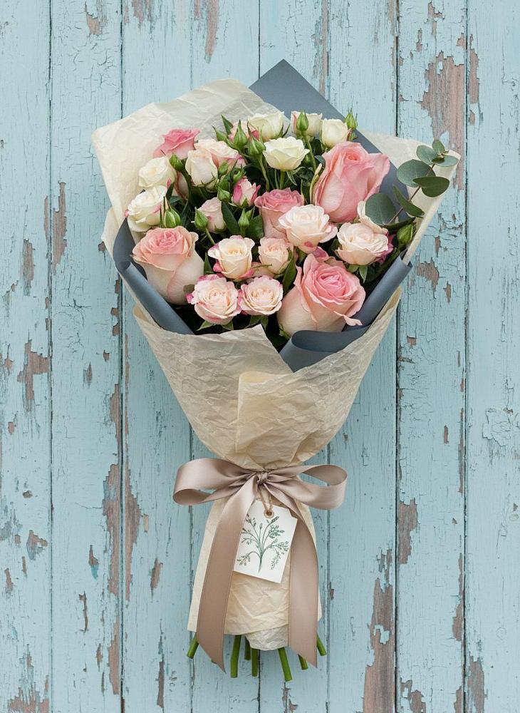 Букет цветов из: Розы в Кошурниково