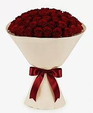 Букет 101 Бордовая роза Блэк Бакарра в Кошурниково