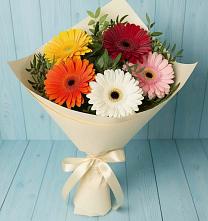 Букет цветов из:  Герберы в Кошурниково