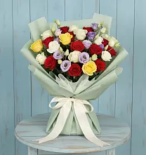 Букет цветов из:  Розы в Кошурниково