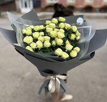 Букет Белые кустовые розы Солинеро #REPLACE_PRED# Кошурниково