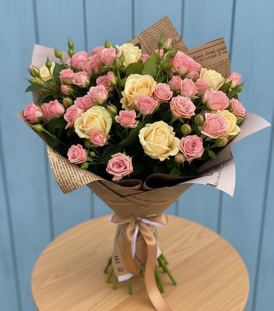 Букет цветов из: Розы в Кошурниково