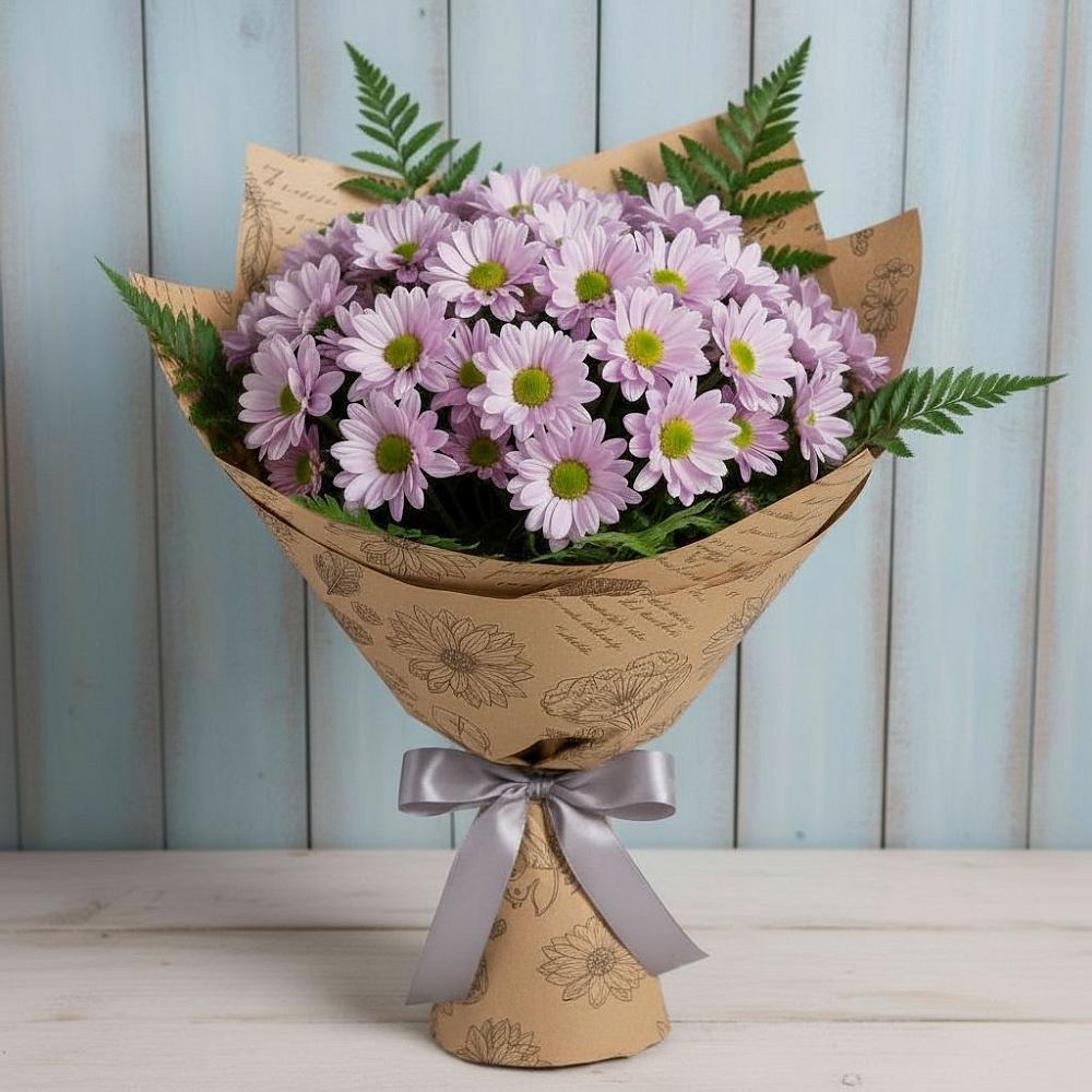 Букет цветов из: Хризантемы в Кошурниково
