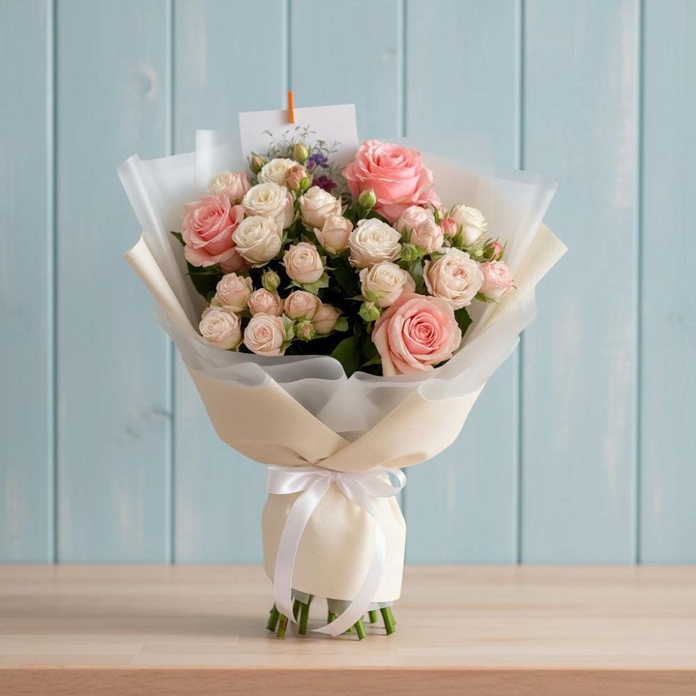 Букет цветов из: Розы в Кошурниково