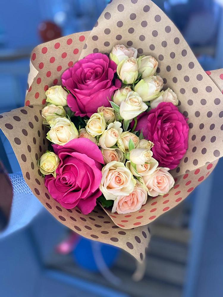 Букет цветов из: Розы в Кошурниково