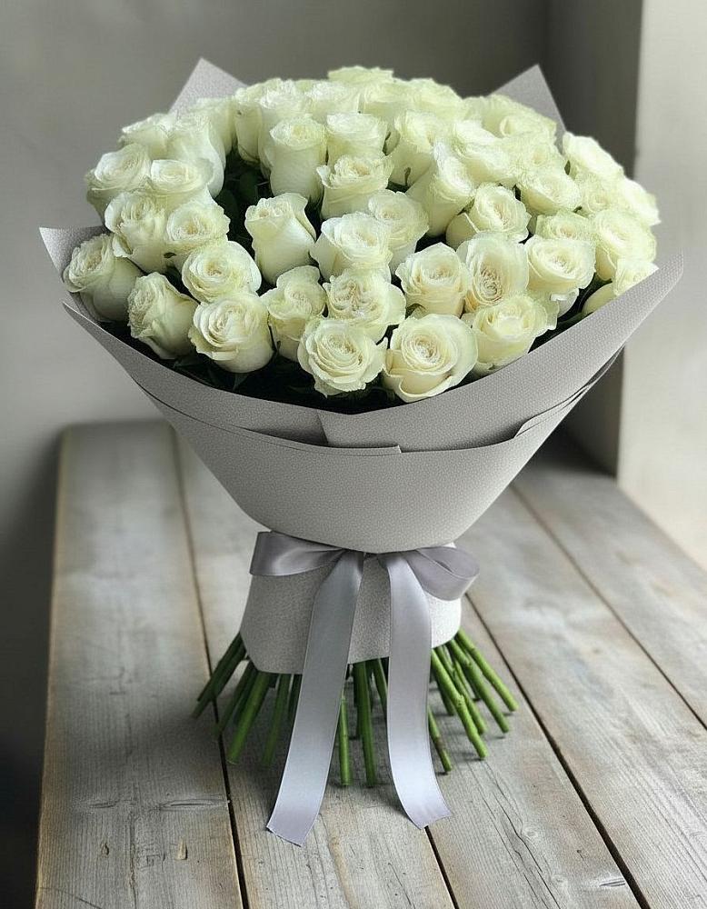 Букет 35 Белых роз в Кошурниково