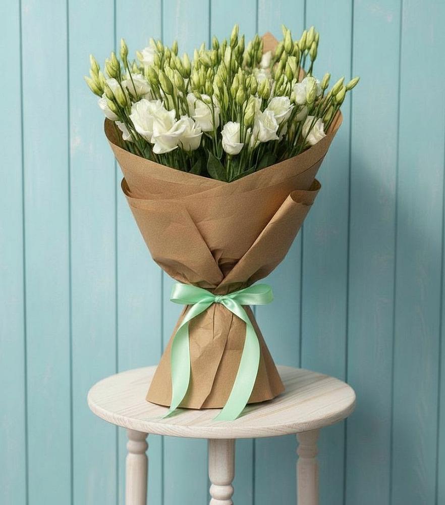 Букет цветов из: Лизиантусы в Кошурниково