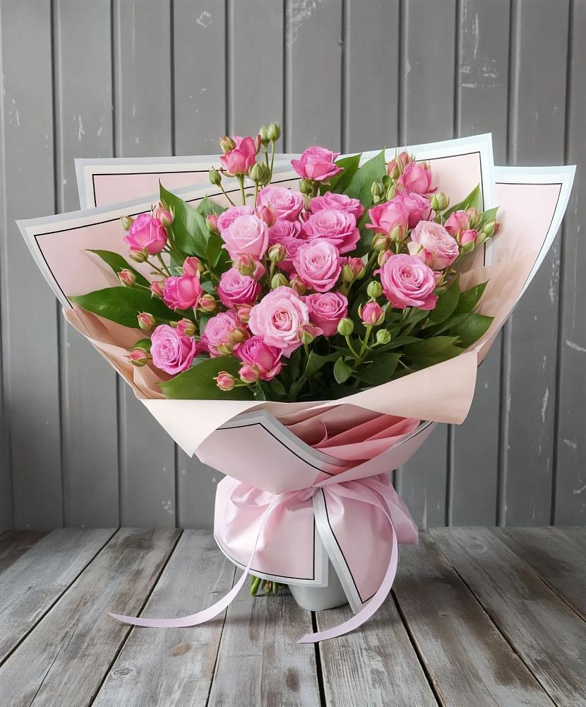 Букет Розовый кустик в Кошурниково