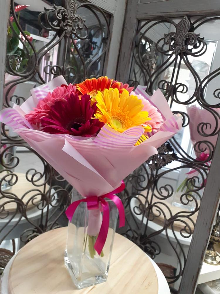 Букет цветов из: Герберы в Кошурниково