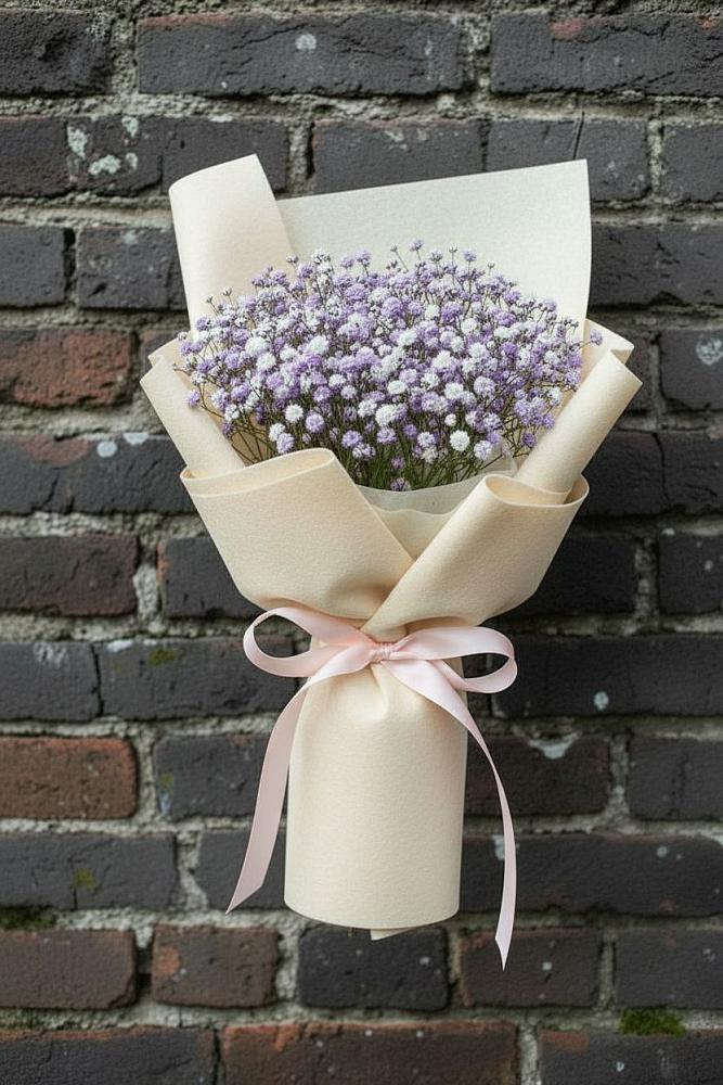 Букет цветов из: Гипсофила в Кошурниково