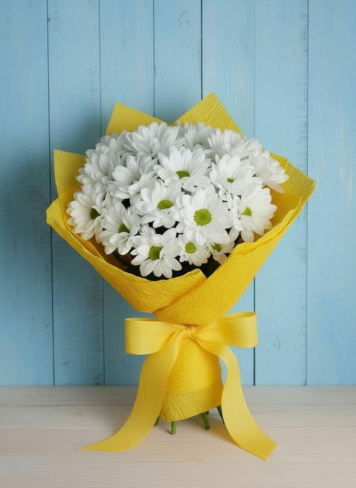 Букет цветов из: Хризантемы в Кошурниково