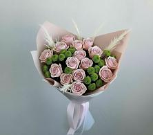 Букет цветов из:  Розы и Хризантемы в Кошурниково