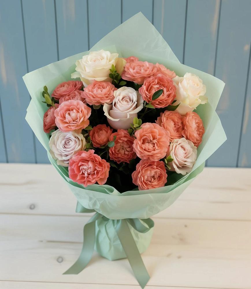 Букет цветов из: Розы в Кошурниково