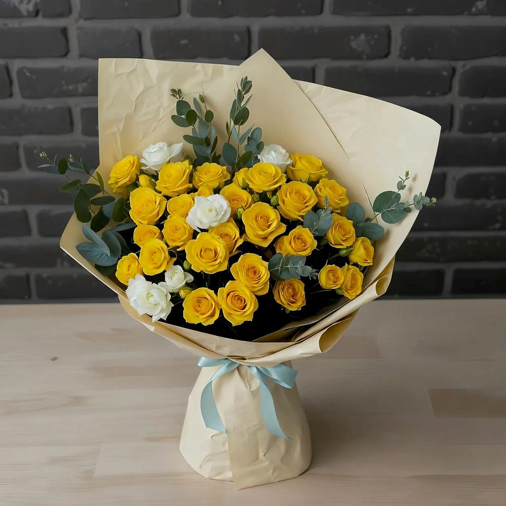 Букет цветов из: Розы в Кошурниково