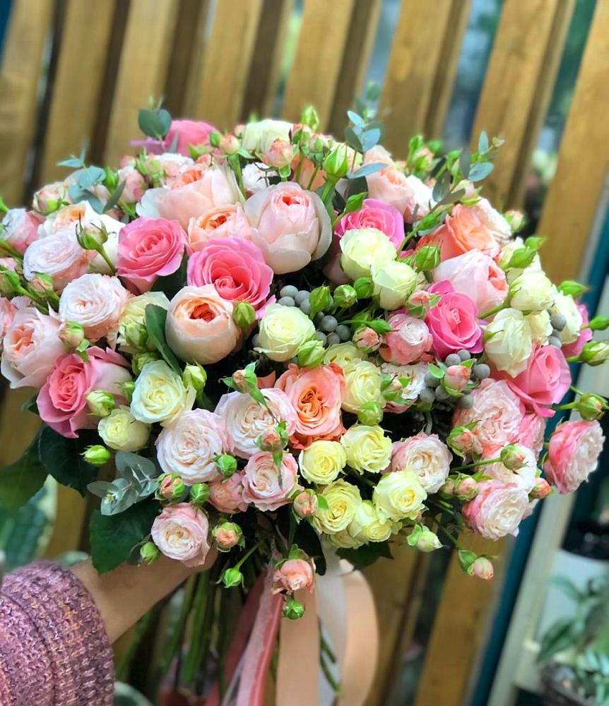 Букет цветов из: Розы в Кошурниково