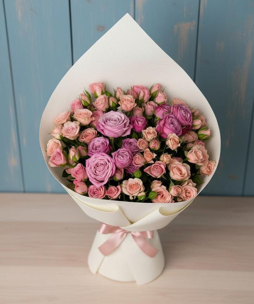 Букет цветов из: Розы в Кошурниково