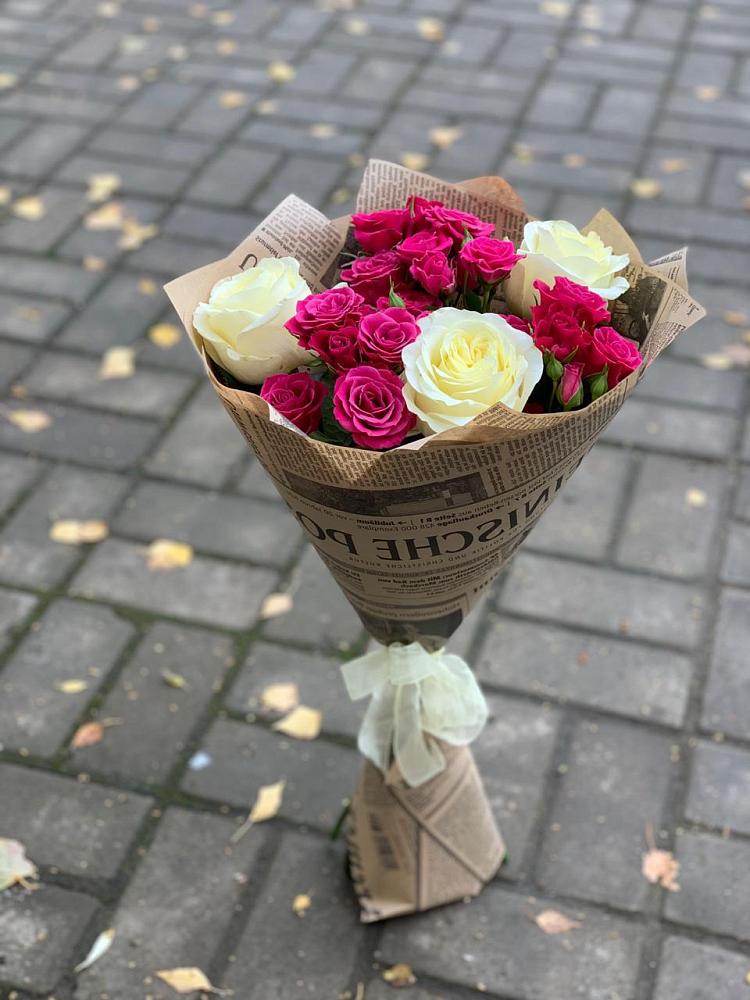 Букет цветов из: Розы в Кошурниково