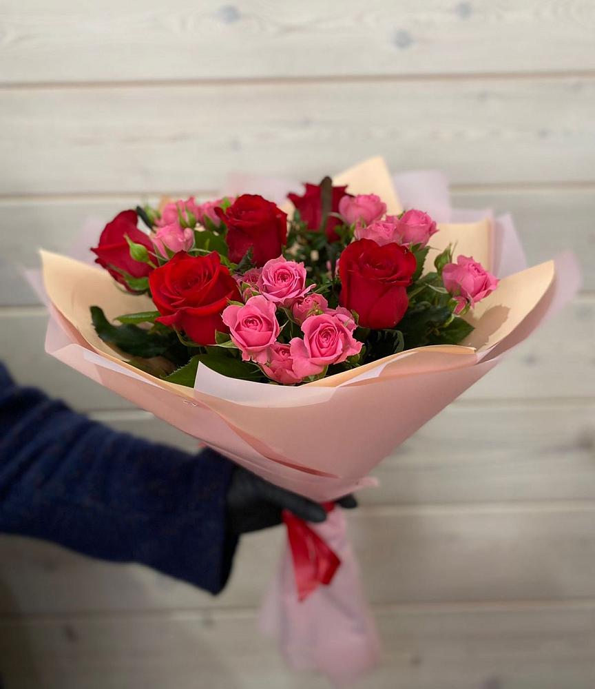 Букет цветов из: Розы в Кошурниково