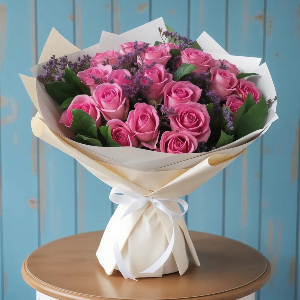 Букет цветов из: Розы в Кошурниково