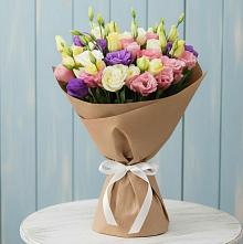 Букет цветов из:  Лизиантусы в Кошурниково